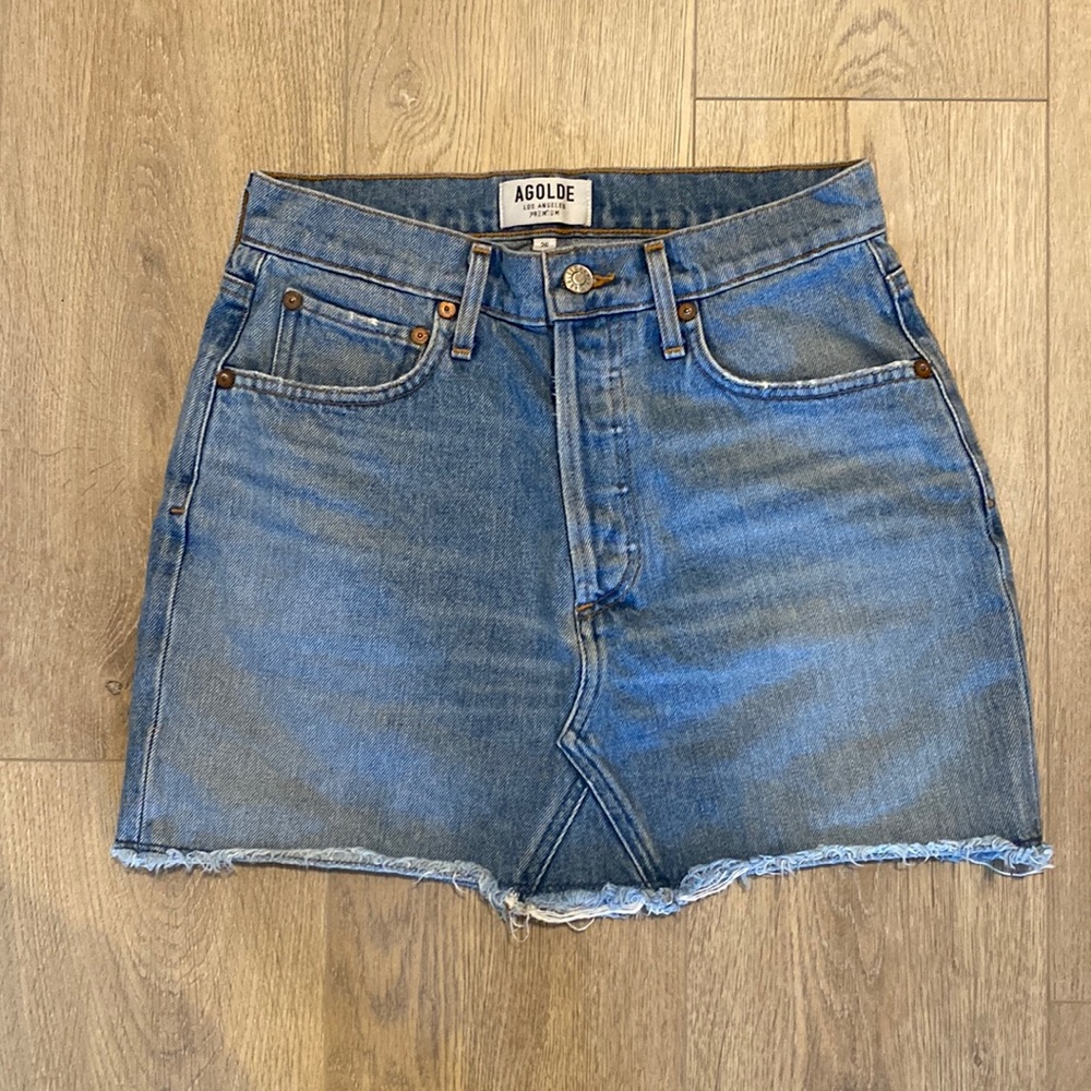 Agolde Denim Skirt, Size 26